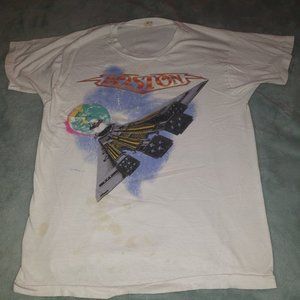 Vintage Boston Concert T Shirt 1987 US Tour Size Large